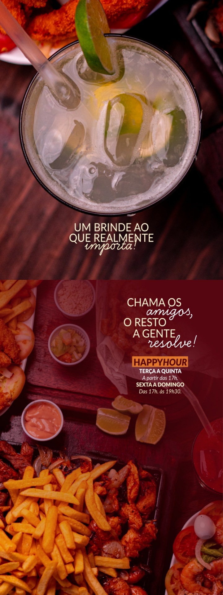 Cardápio Donna Graça, drinks e informações